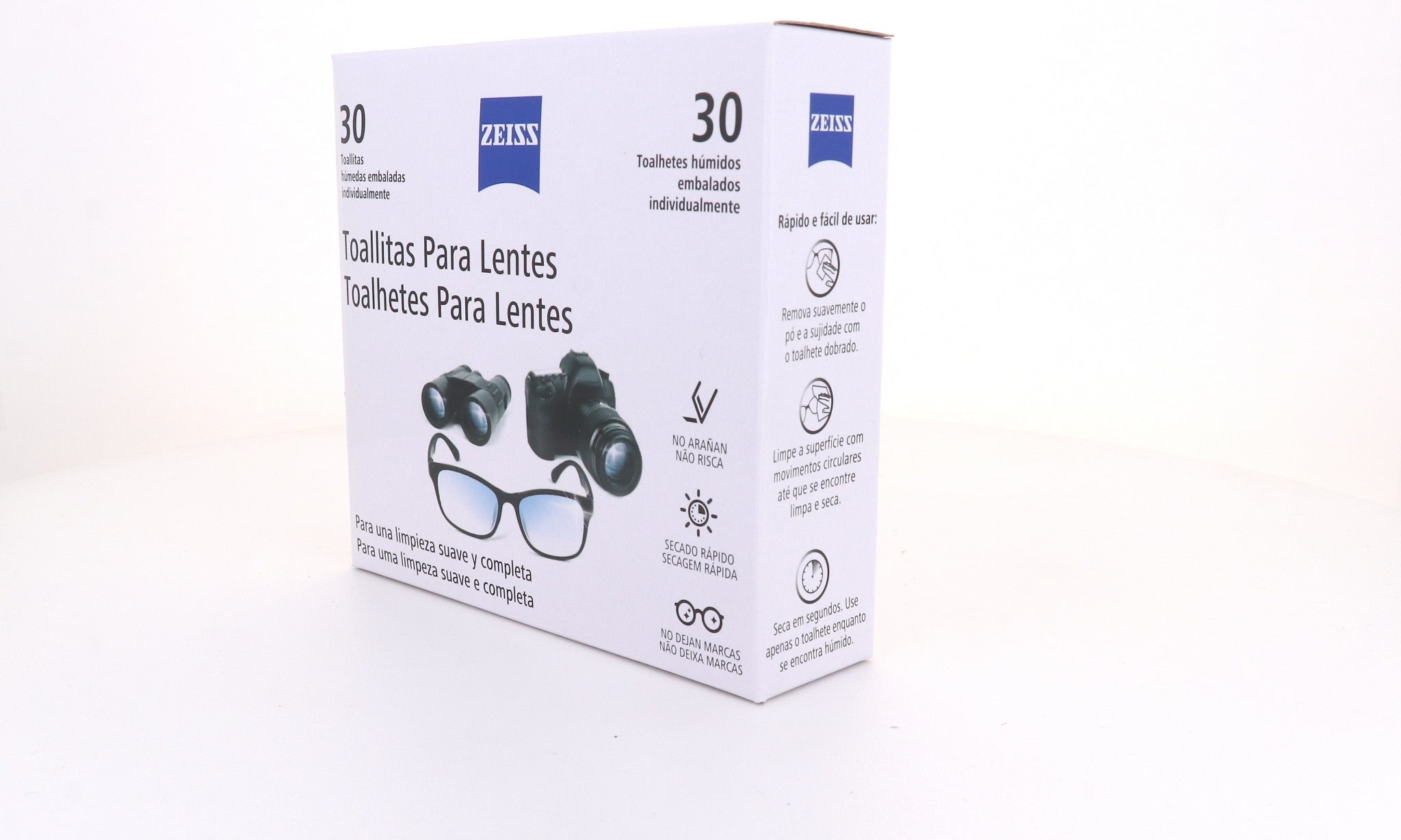 Set of 30 Zeiss cleaning wipes